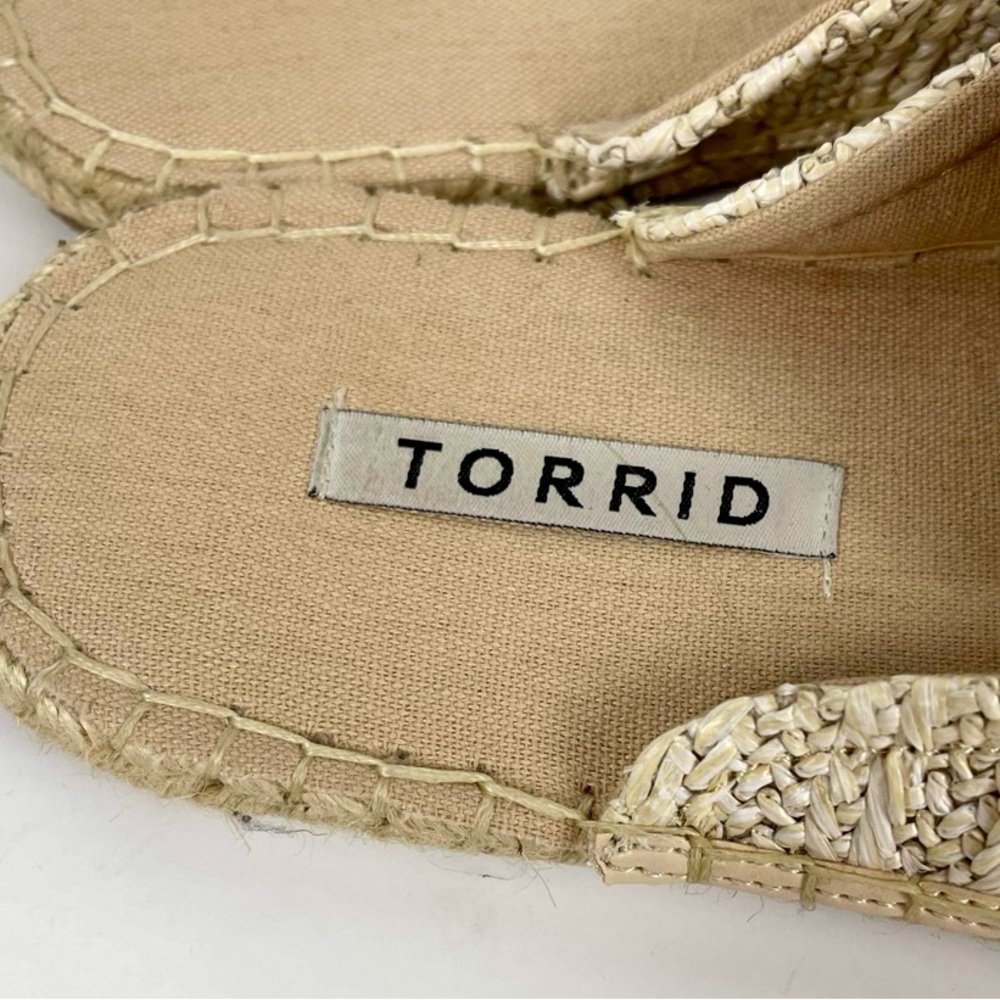 Torrid Slip-On Espadrille Mule, Women’s Size 10.5 Wide - Picture 4 of 9